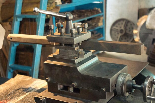 Foto máquina para trabalhar metais