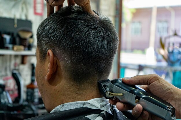 Máquina para recortar el cabello de 2 mm de espesor