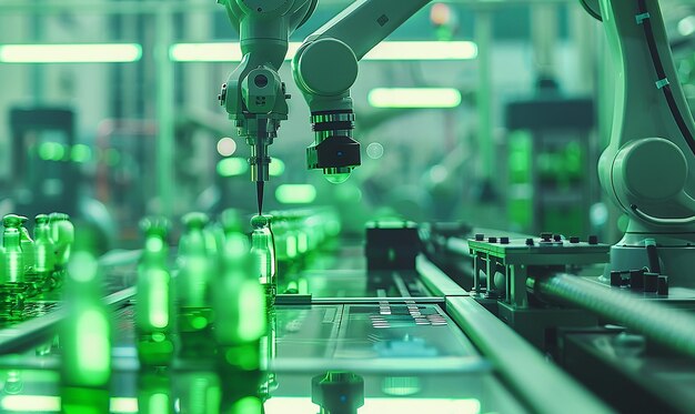 una máquina con un robot en ella que dice robot en ella