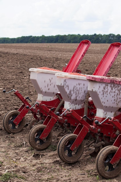 Foto las máquinas agrícolas