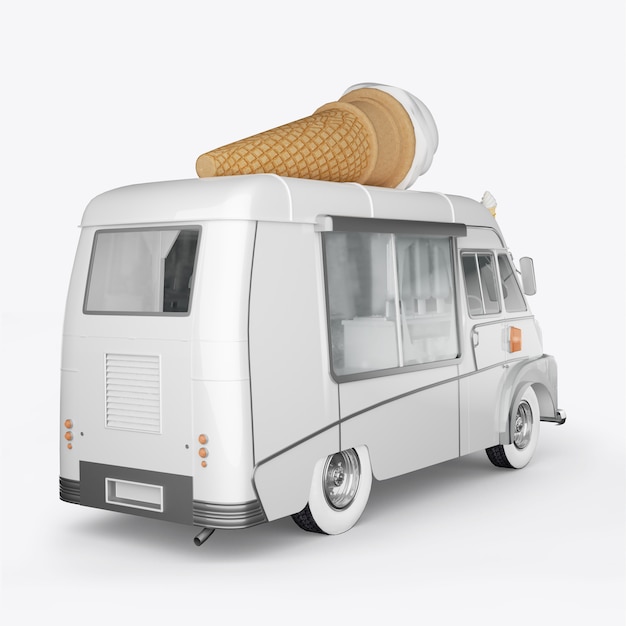 Máquinas de render 3D para helado