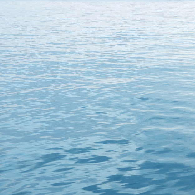 Foto mar azul claro con olas