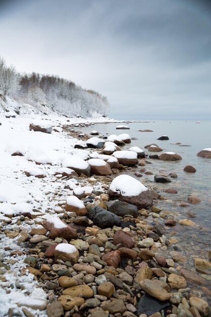 Mar Báltico no inverno