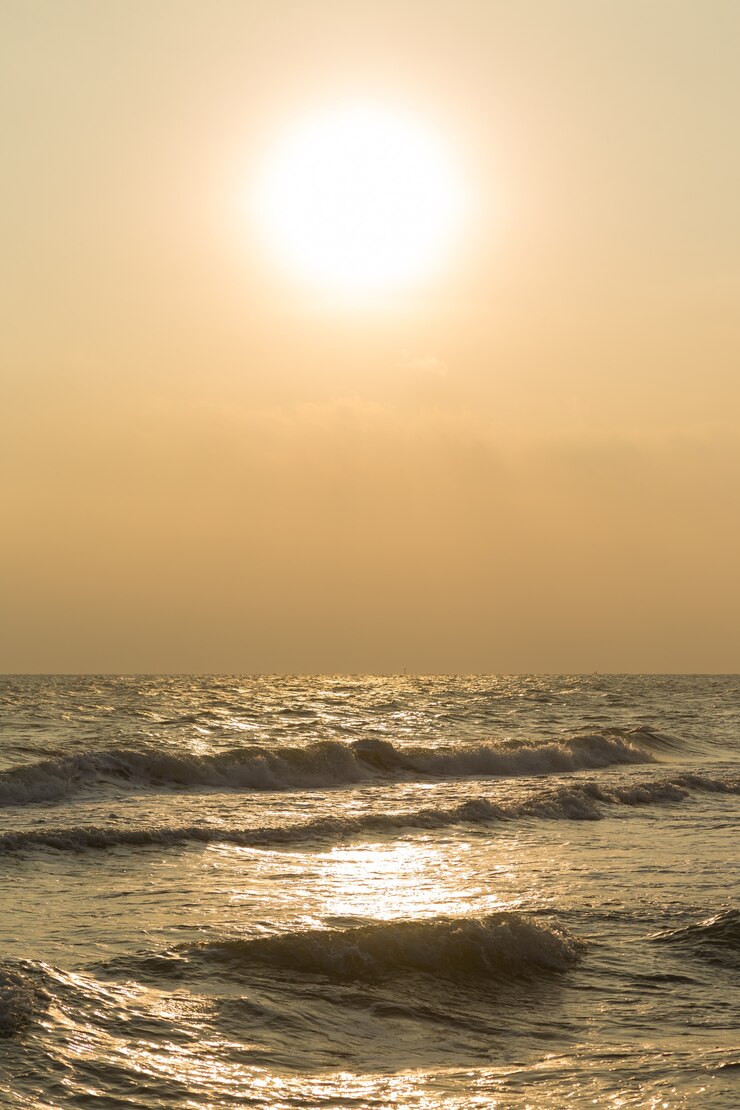 Foto mar da manhã