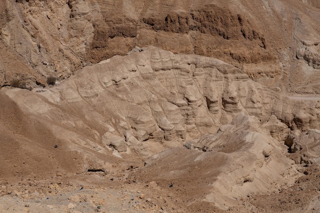 Mar de Sodoma no deserto da Judéia em Israel Mar Morto Foto de alta qualidade