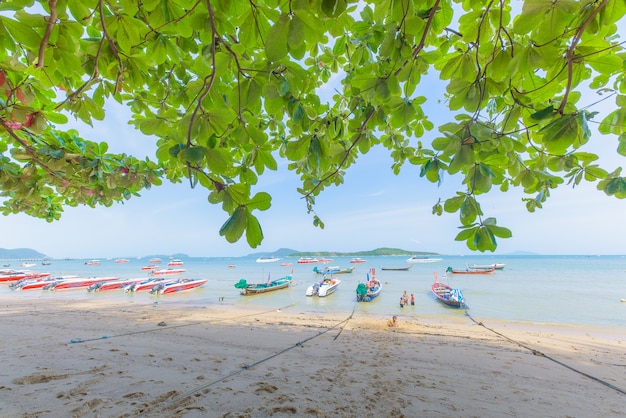 Foto mar deixa barco de praia