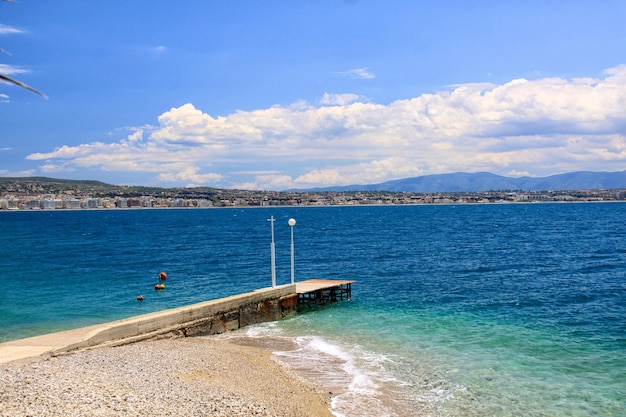 Mar hermoso paisaje griego