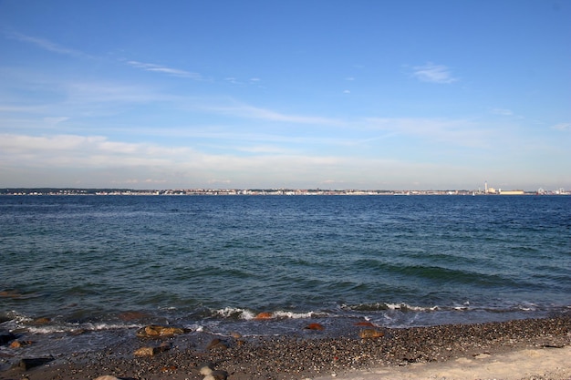 Mar del Norte en Dinamarca Escandinavia