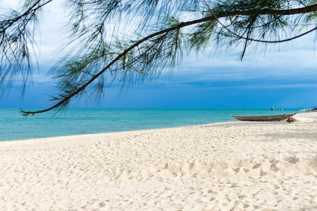 Foto mar de playa mar caribe