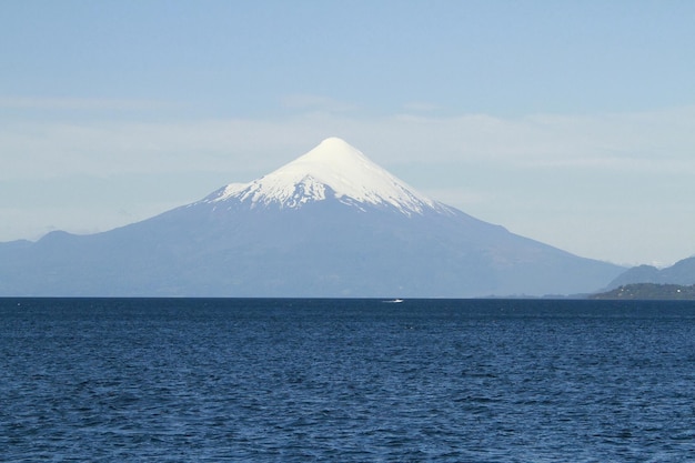 Mar y playa en Puerto Varas Chile