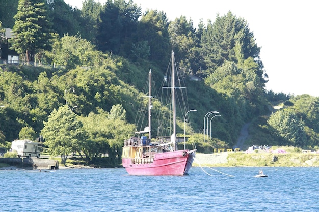 Mar y playa en Puerto Varas Chile