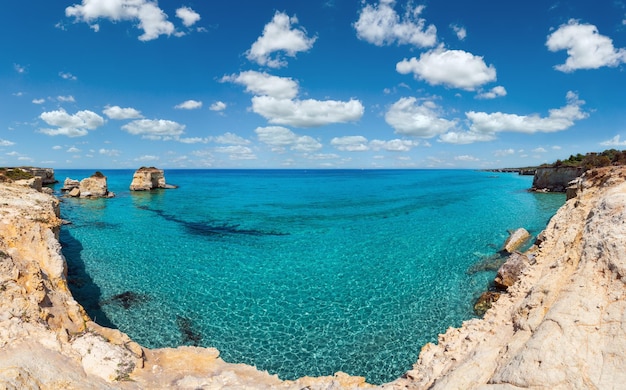 Mar playa Spiaggia della Punticeddha Salento Italia