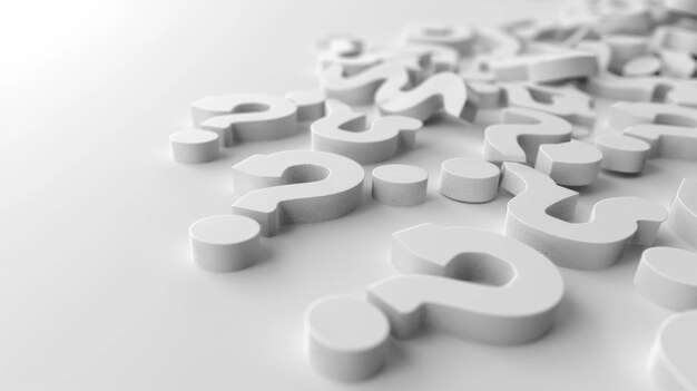 Un mar de signos de interrogación