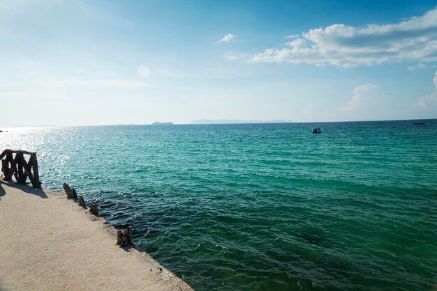 el mar turquesa