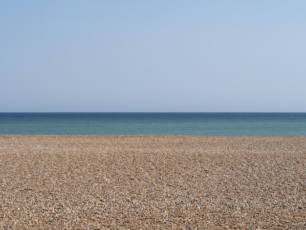 Mar visto desde la playa