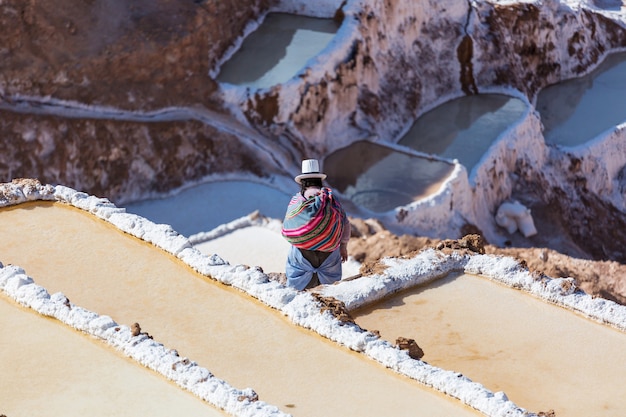 Maras Salzteiche am Urubamba, Peru