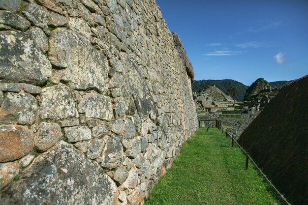 Maravilha do Mundo Machu Picchu no Peru