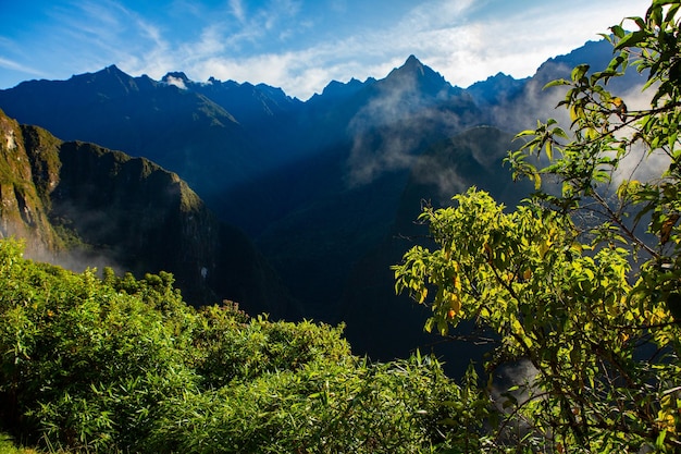 Maravilha do Mundo Machu Picchu no Peru