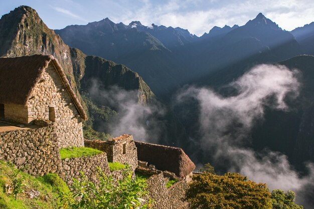 Maravilha do Mundo Machu Picchu no Peru