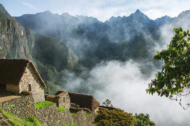 Maravilha do Mundo Machu Picchu no Peru