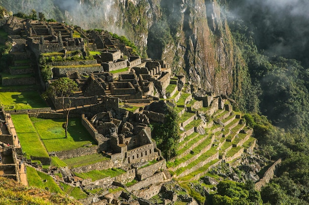 Maravilha do Mundo Machu Picchu no Peru