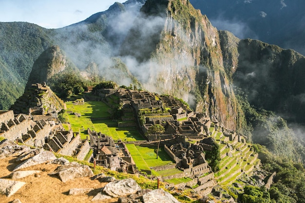 Maravilha do Mundo Machu Picchu no Peru