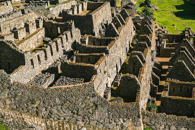 Maravilha do Mundo Machu Picchu no Peru