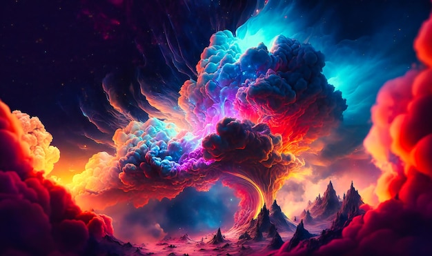 Se maravillaron ante la belleza de una nebulosa cercana, sus remolinos de nubes de gas y polvo como una pintura abstracta en el cosmos.