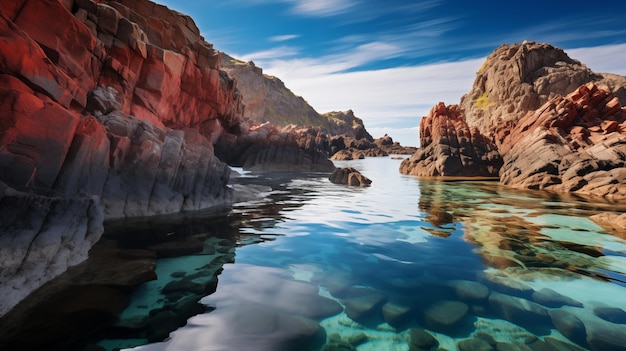 Maravillas con espejos Las Grietas Piscinas cristalinas que reflejan la naturaleza Calidoscopio