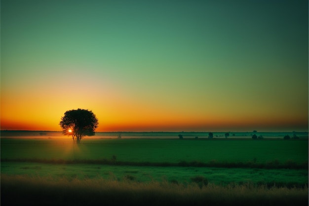 Maravillosa naturaleza paisaje horizontal increíble fondo agua cielo naturaleza de ensueño árbol