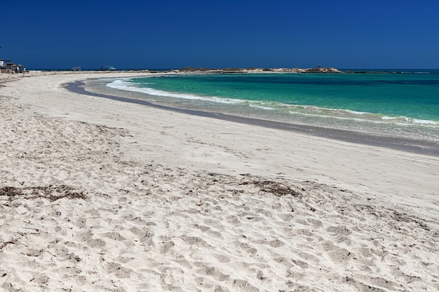 maravillosa vista de la playa