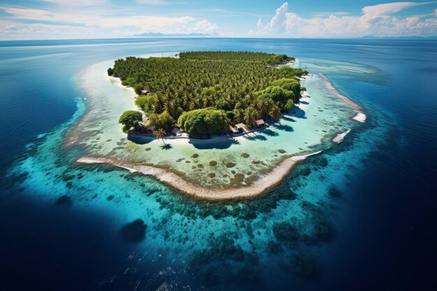 Foto maravillosas islas tropicales