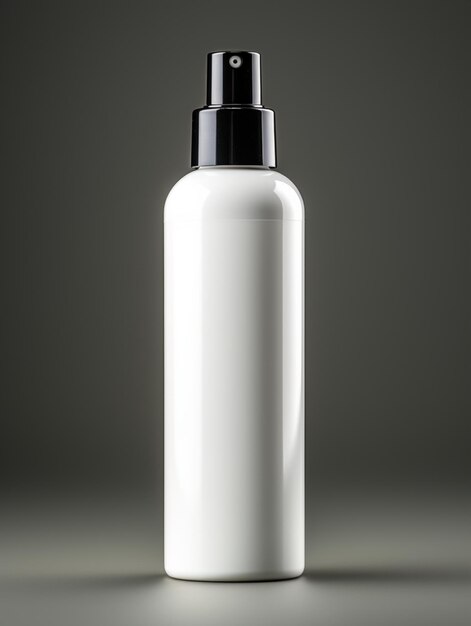 Marca de cosméticos de beleza modelo de spray para cuidados com a pele