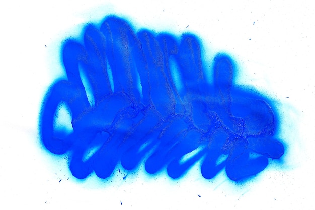 Foto marca de tinta spray ou recurso isolado contra o fundo branco