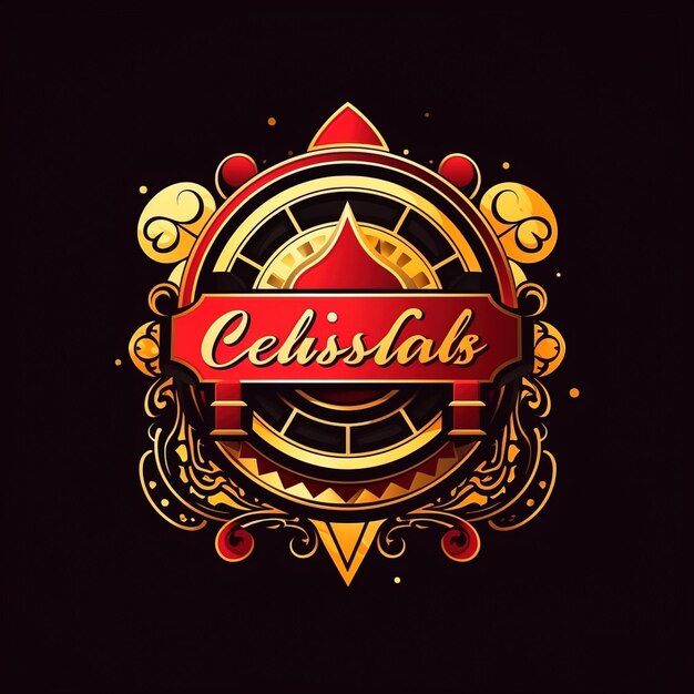 Marca libro de un logo casino