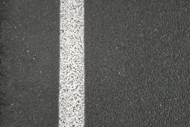 Marcações rodoviárias brancas em cinza e preto Arte de desenho abstrato