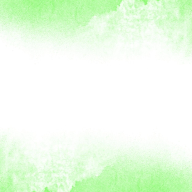 Marco de acuarela verde abstracto