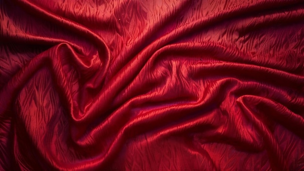 Marco completo de textura textil roja útil para el fondo