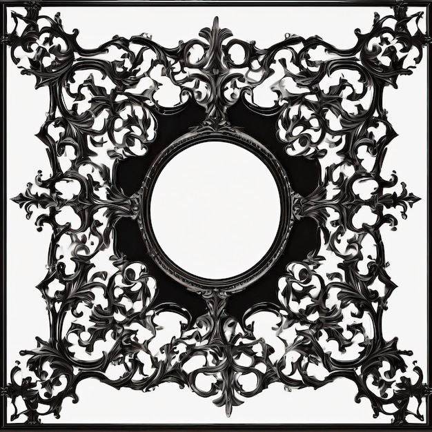 Foto marco gótico oro ornamentos vintage ornamento marco ornamento marco decorativo marco ornamento