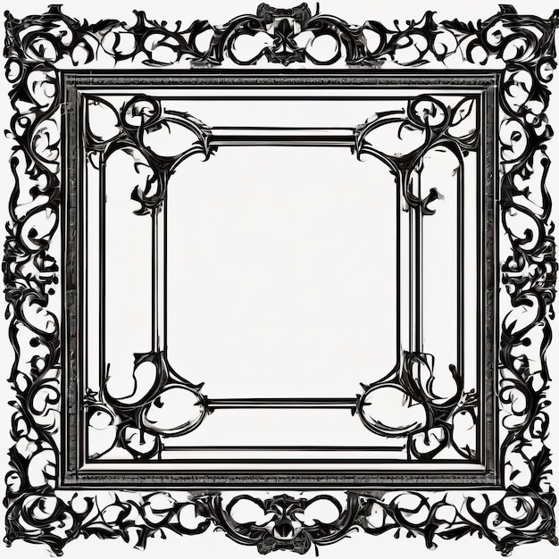 Foto marco gótico oro ornamentos vintage ornamento marco ornamento marco decorativo marco ornamento