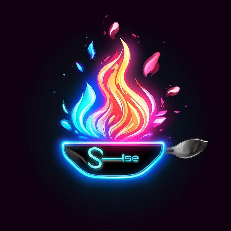 Foto un marco con un logotipo de fondo negro
