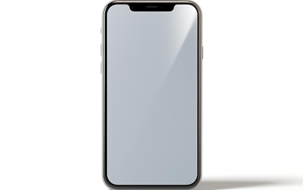marco de maqueta de dispositivo Android en blanco moderno