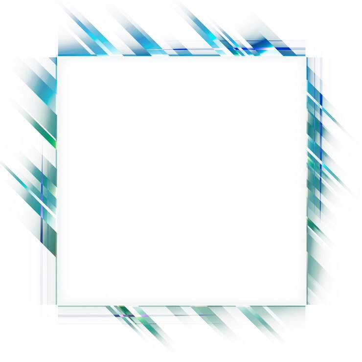Foto marco de neón futurista png de fondo transparente