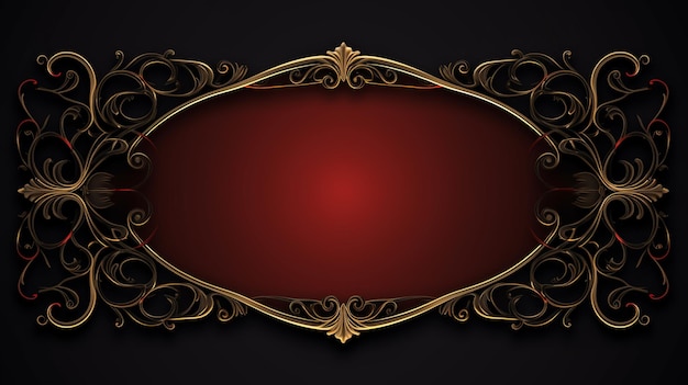 marco ornamental de fondo clásico