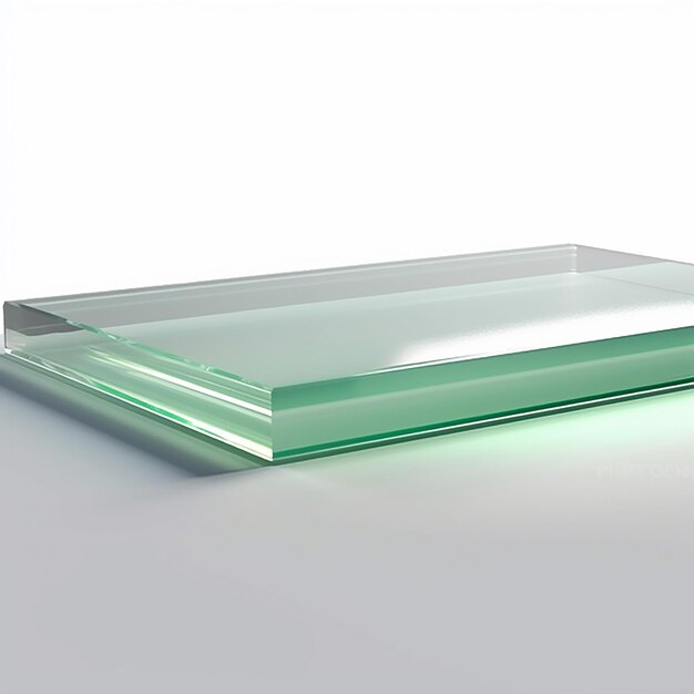 Foto marco de pared vacío para fotos y diseño de marco de vidrio transparente