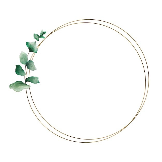 El marco png de la hoja estética el fondo transparente