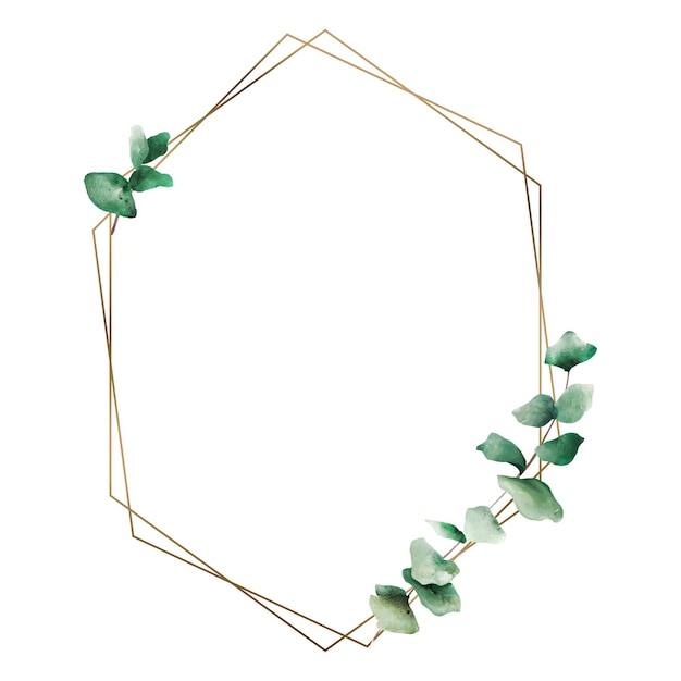 El marco png de la hoja estética el fondo transparente