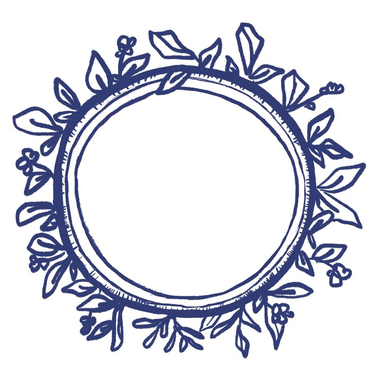 Foto marco png vintage ilustración de corona botánica de fondo transparente