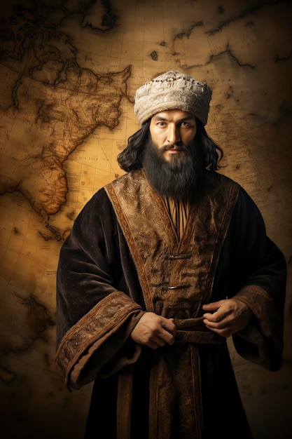 Marco Polo navegador veneziano que expandiu as fronteiras do mundo