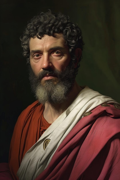 Marcus Aurelius Antoninus, römischer Kaiser, Philosoph, Inbegriff des späten Stoizismus, Schüler von Epictetus a.d.